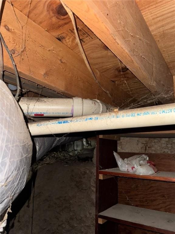 6036 Sawyer St, Lawrenceville, PA 15201 - inside crawl space