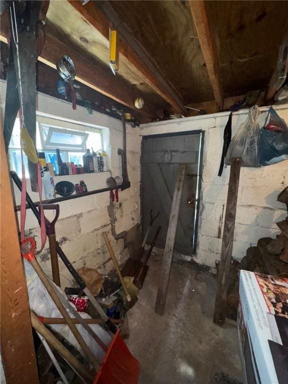 6036 Sawyer St, Lawrenceville, PA 15201 - view of unfinished below grade area