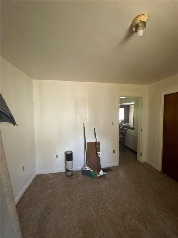 6036 Sawyer St, Lawrenceville, PA 15201 - unfurnished living room featuring baseboards