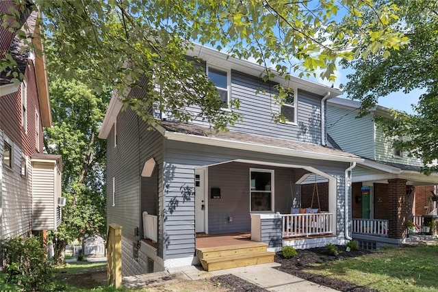 1610 Duffield St, Morningside, PA 15206 - view of front facade with covered porch