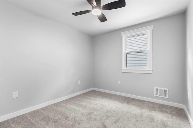 1610 Duffield St, Morningside, PA 15206 - carpeted empty room with ceiling fan and baseboards