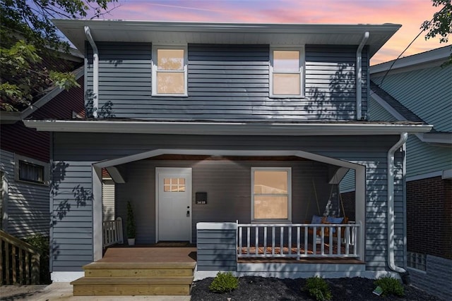 1610 Duffield St, Morningside, PA 15206 - view of front facade with covered porch