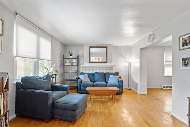 2102 Vodeli St, Beechview, PA 15216 - living room featuring light wood-type flooring