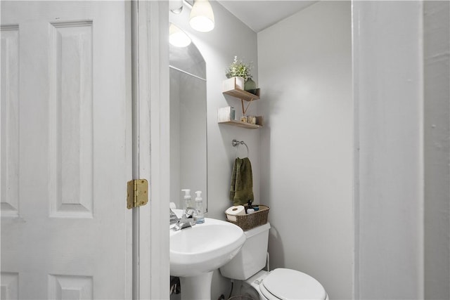 2102 Vodeli St, Beechview, PA 15216 - bathroom featuring toilet and a sink