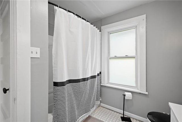 2102 Vodeli St, Beechview, PA 15216 - full bath with plenty of natural light and vanity
