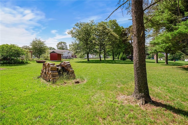 1837 Stoystown, Somerset Twp, PA 15541 - view of green lawn featuring a storage unit