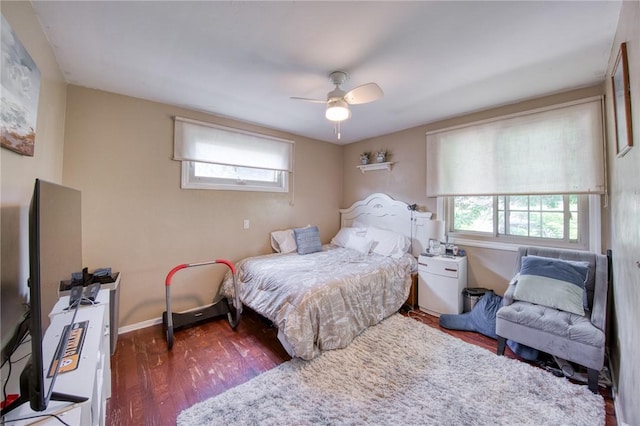 5215 Caste Dr, Whitehall, PA 15236 - bedroom featuring wood finished floors and a ceiling fan
