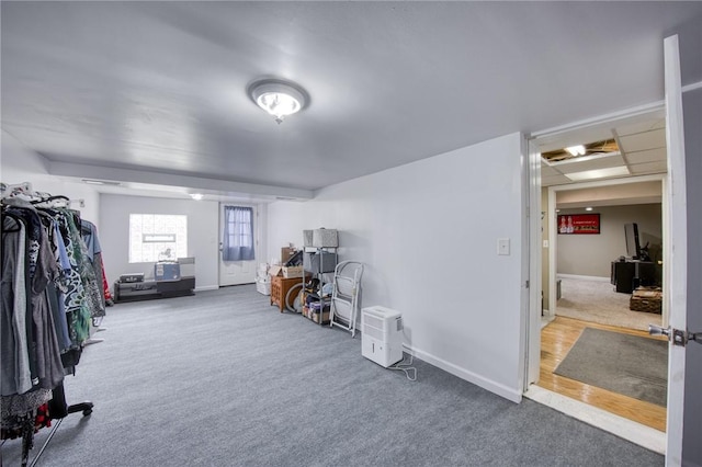 5215 Caste Dr, Whitehall, PA 15236 - interior space with carpet flooring and baseboards