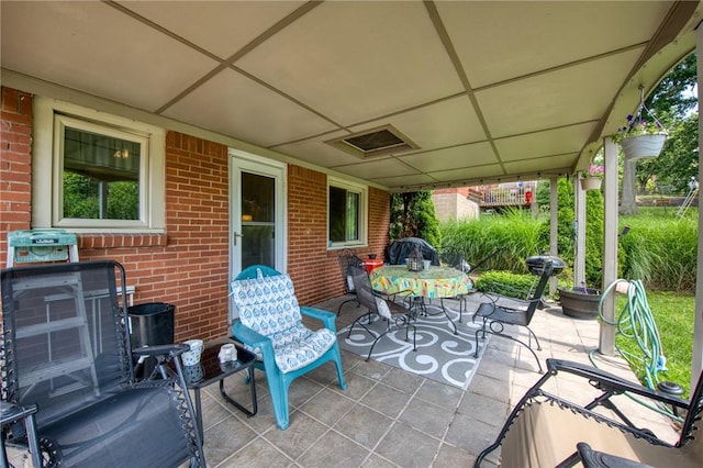 5215 Caste Dr, Whitehall, PA 15236 - view of patio with outdoor dining area