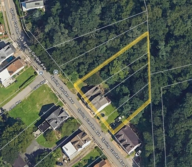 2617-2619 Spring Garden Ave, Spring Garden, PA 15212 - aerial view of property's location