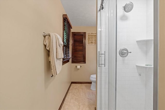 2912 Vinton, Sheraden, PA 15204 - full bathroom with a shower stall and toilet