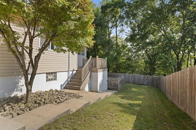 108 Republic Ave, Indiana Twp, PA 15051 - fenced backyard with stairway