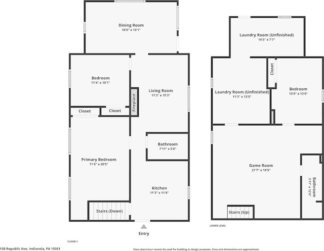 108 Republic Ave, Indiana Twp, PA 15051 - view of home floor plan
