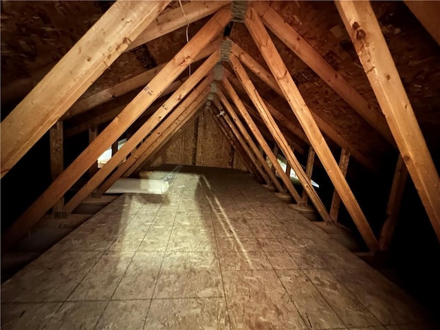 1009 Ironwood Cir, Jeannette, PA 15644 - view of unfinished attic