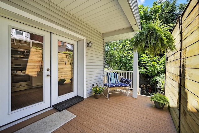 4536 Friendship Ave, Bloomfield, PA 15224 - porch with french doors