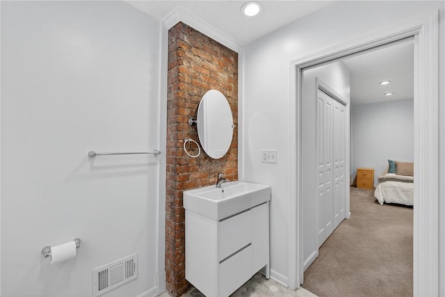 4536 Friendship Ave, Bloomfield, PA 15224 - bathroom featuring vanity and recessed lighting