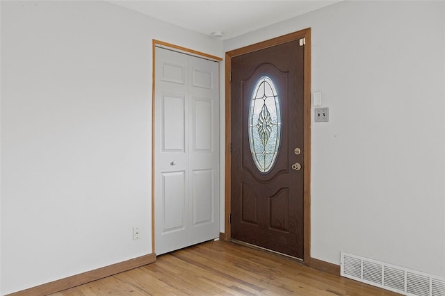 242 Millport Rd, West Mifflin, PA 15122 - entryway with baseboards and light wood-style flooring