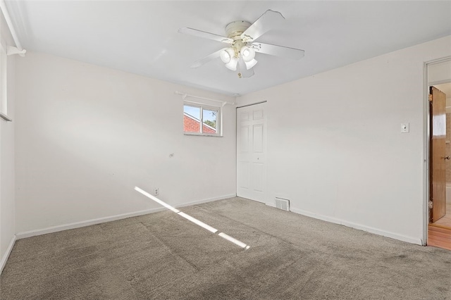 242 Millport Rd, West Mifflin, PA 15122 - spare room featuring carpet flooring and a ceiling fan
