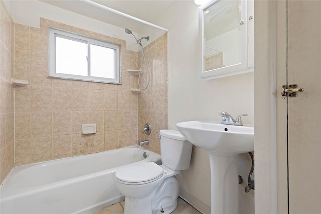 242 Millport Rd, West Mifflin, PA 15122 - bathroom with toilet and shower / tub combination