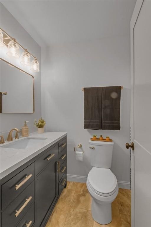 231 W Shaffer Rd, Center Twp, PA 15001 - bathroom featuring vanity and tile patterned floors