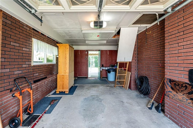 1515 George St, Unity Twp, PA 15650 - garage featuring a garage door opener