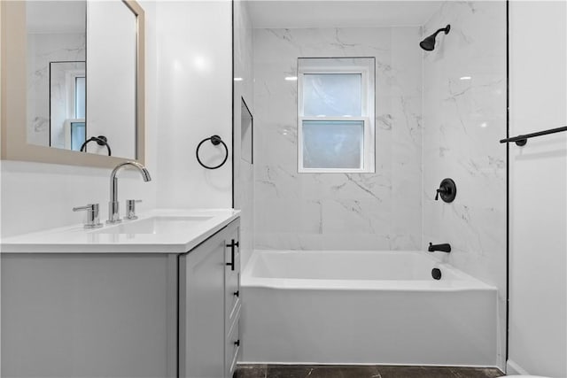 3322 Webster Ave, Schenley Heights, PA 15219 - bathroom with vanity and shower / tub combination