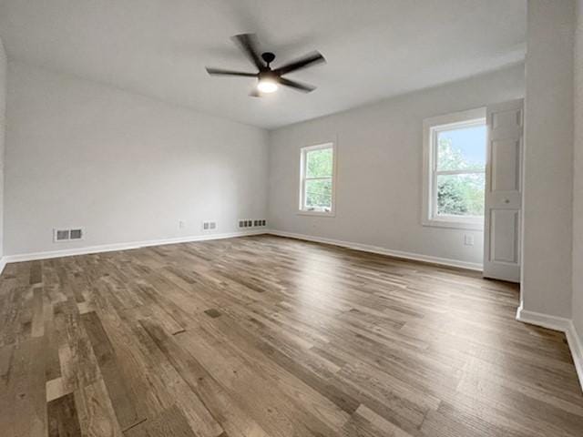1713 Belasco Ave, Beechview, PA 15216 - unfurnished room featuring wood finished floors and a ceiling fan
