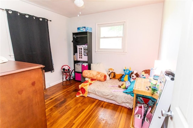 132 Spaugy Hollow Rd, Bullskin Twp, PA 15425 - bedroom featuring wood-type flooring and baseboards