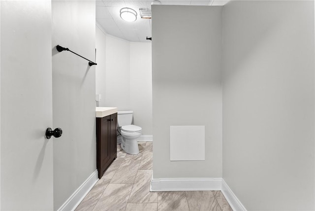 613-615 W Main St, Carnegie, PA 15106 - bathroom with vanity and marble look tile flooring