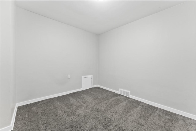 613-615 W Main St, Carnegie, PA 15106 - empty room with dark carpet and baseboards