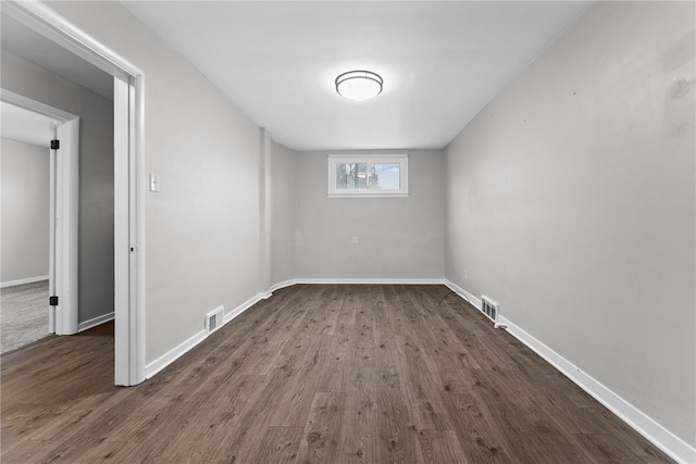 613-615 W Main St, Carnegie, PA 15106 - unfurnished room with dark wood-style flooring and baseboards