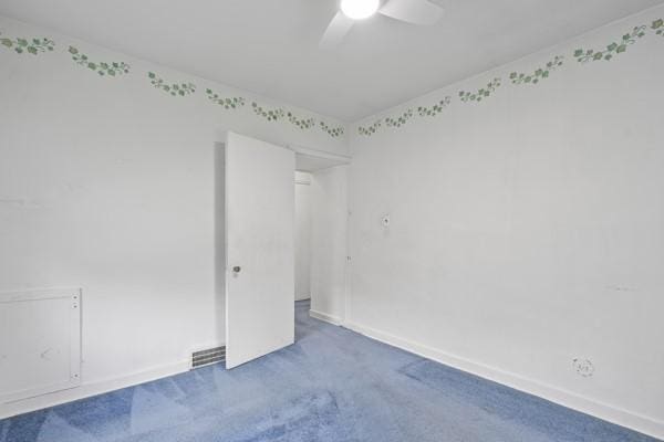 110 5th Ave, Ross Twp, PA 15229 - carpeted empty room with a ceiling fan and baseboards