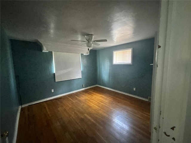 270 Wheeler Ave, Stowe Twp, PA 15136 - empty room featuring ceiling fan and wood finished floors