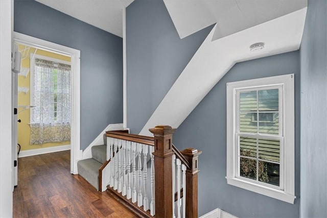 224 Bronx Ave, West View, PA 15229 - stairway with wood finished floors and baseboards