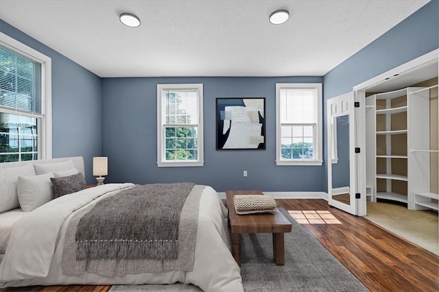 224 Bronx Ave, West View, PA 15229 - bedroom featuring multiple windows and wood finished floors