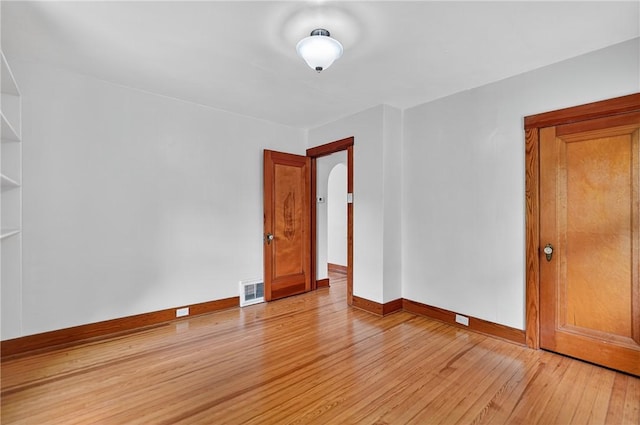 1605 Maratta Rd, Hopewell Twp, PA 15001 - spare room with light wood-type flooring and baseboards
