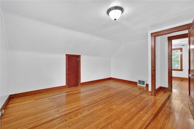 1605 Maratta Rd, Hopewell Twp, PA 15001 - bonus room with light wood-type flooring and vaulted ceiling