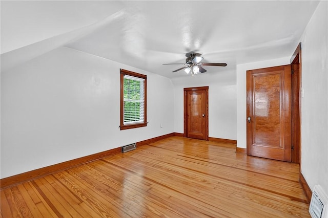 1605 Maratta Rd, Hopewell Twp, PA 15001 - unfurnished bedroom featuring light wood-type flooring and a ceiling fan