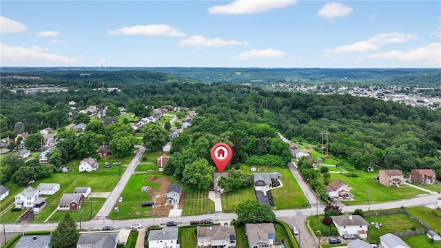 1605 Maratta Rd, Hopewell Twp, PA 15001 - aerial overview of property's location with a forest