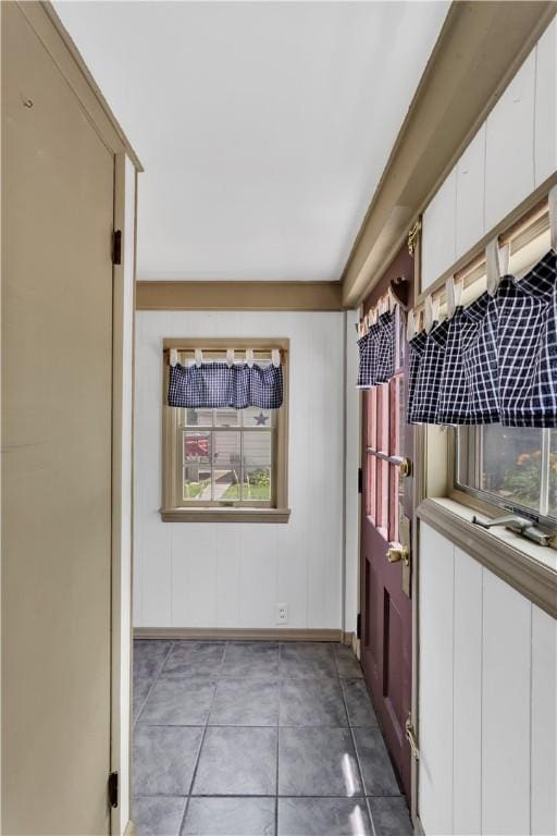 1255 Park Pl, Beaver, PA 15009 - entryway with baseboards and light tile patterned flooring