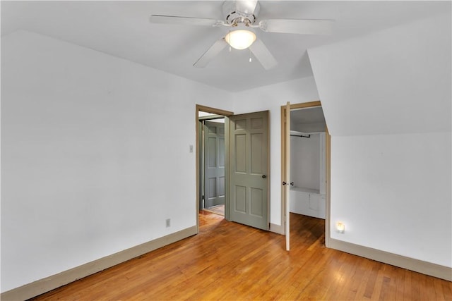 1255 Park Pl, Beaver, PA 15009 - unfurnished bedroom with light wood-style floors, a closet, and ceiling fan