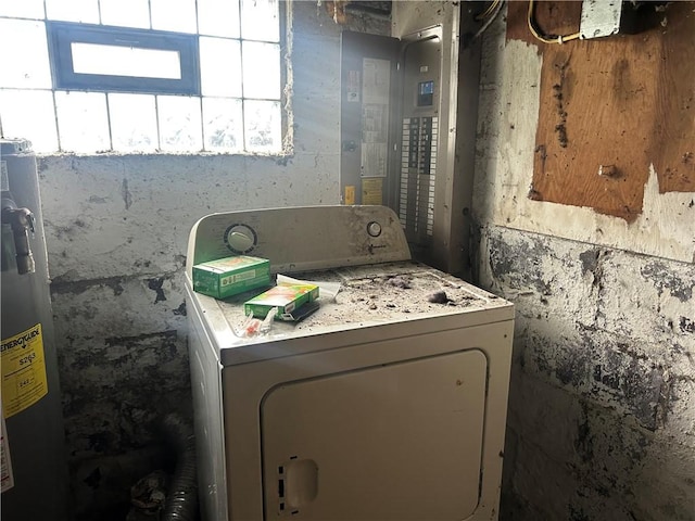 1175 New Salem Rd, Menallen Twp, PA 15468 - washroom featuring water heater