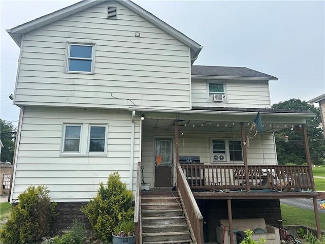 1175 New Salem Rd, Menallen Twp, PA 15468 - view of front of property featuring a porch and cooling unit