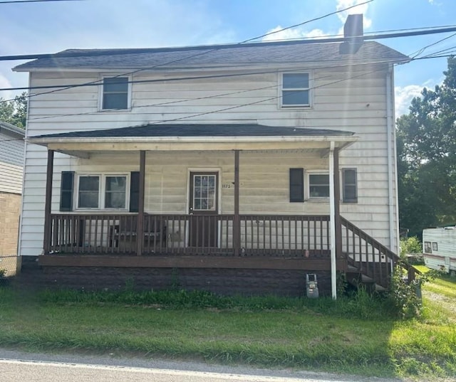 1175 New Salem Rd, Menallen Twp, PA 15468 - view of front of house with a porch