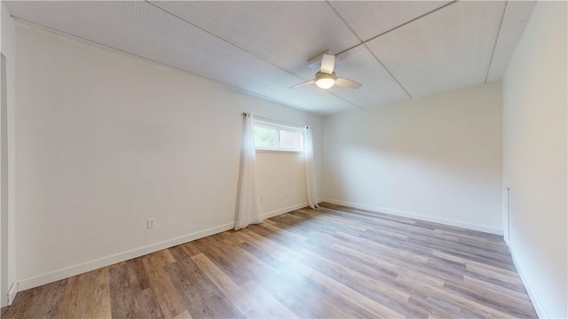 120 Rivermont Ct, Harmar, PA 15024 - empty room featuring ceiling fan and light wood-style floors