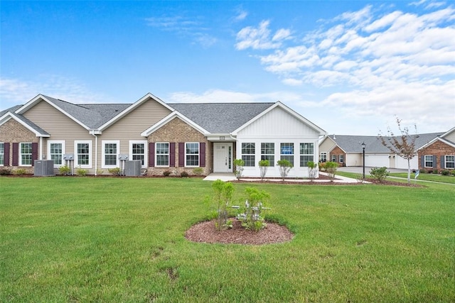 1082 Forest Oaks Dr, Center Twp, PA 16001 - single story home with a front lawn, brick siding, and roof with shingles
