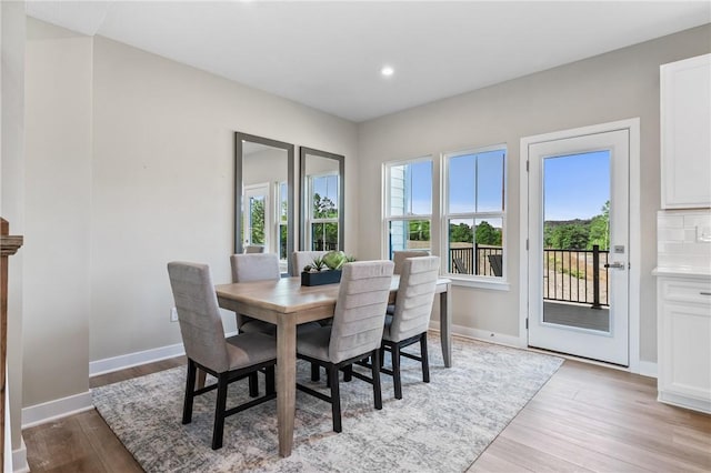 180 Elk Ridge Dr, Moon/Crescent Twp, PA 15108 - dining room with light wood-type flooring and recessed lighting
