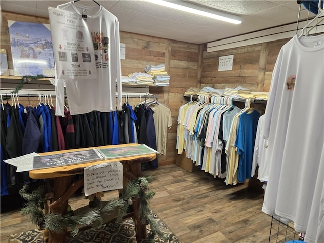 2879 Winslow Hill Rd, Benezette, PA 15821 - spacious closet featuring wood finished floors