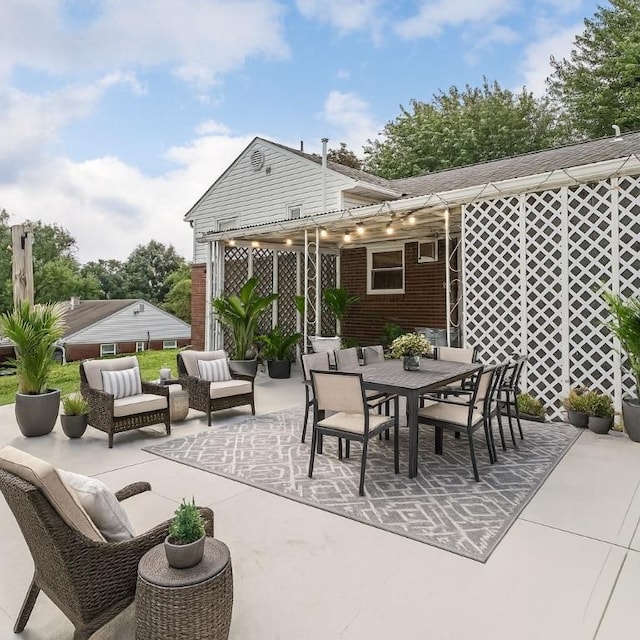 119 S Patton, Moon/Crescent Twp, PA 15108 - view of patio with outdoor dining space