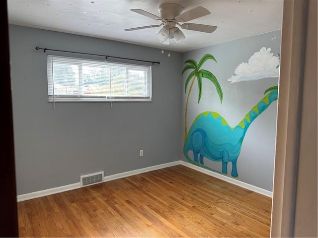 118 Manchester Dr, Hempfield Twp, PA 15642 - spare room featuring light wood-style floors and ceiling fan